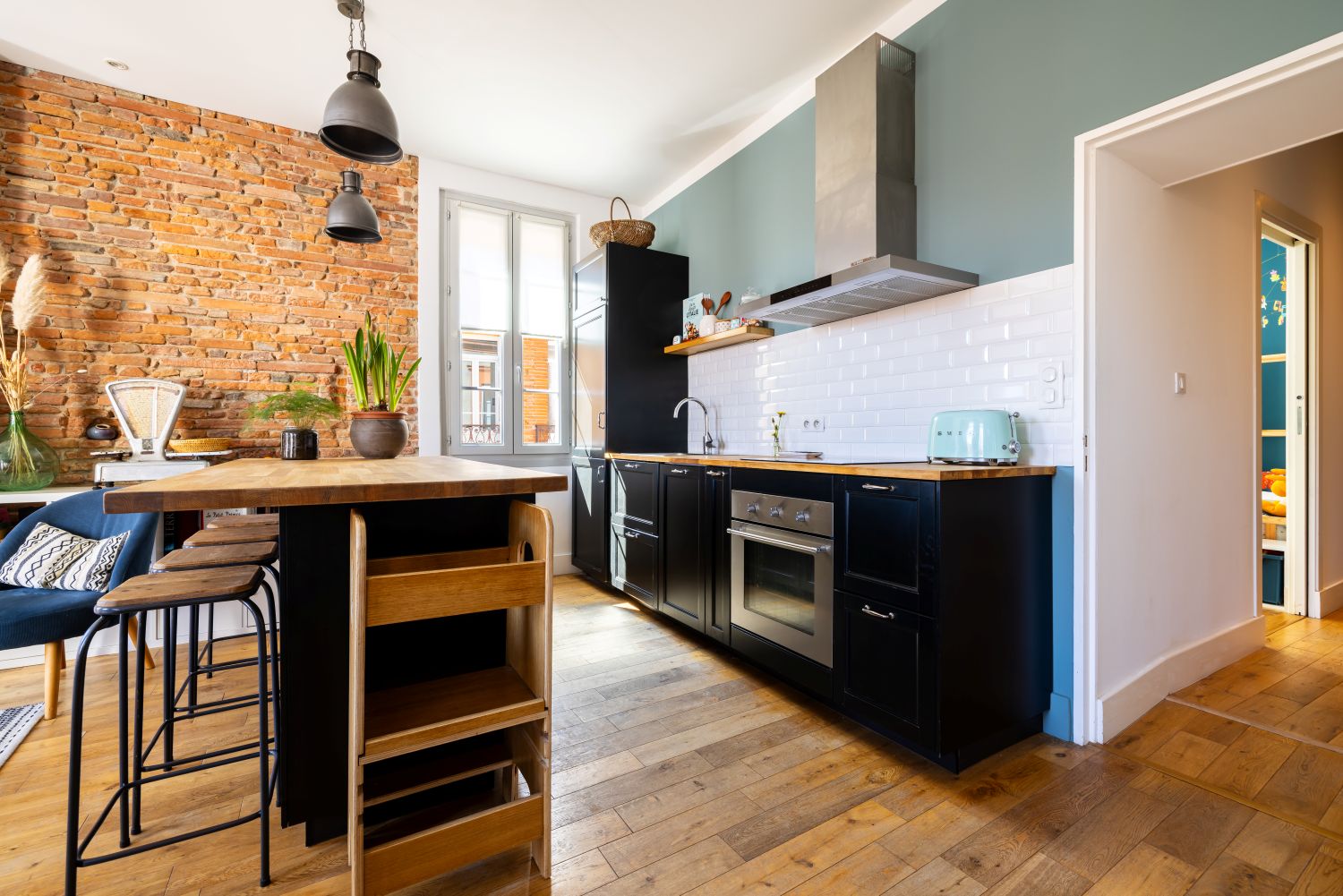 Cuisine contemporaine noire
