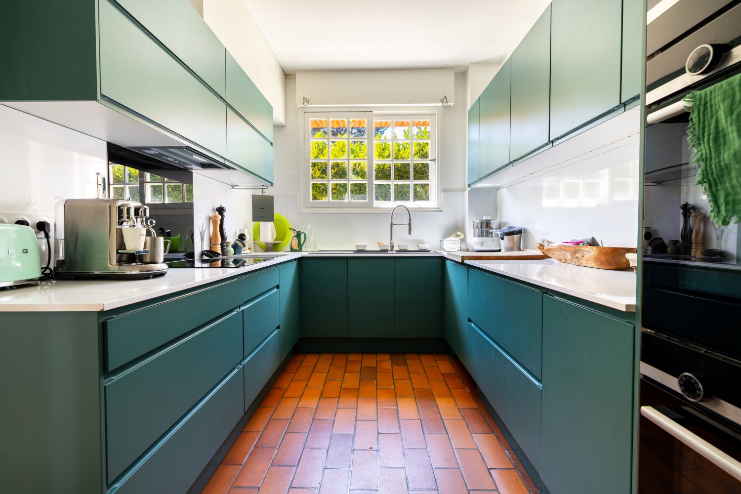 Cuisine moderne verte